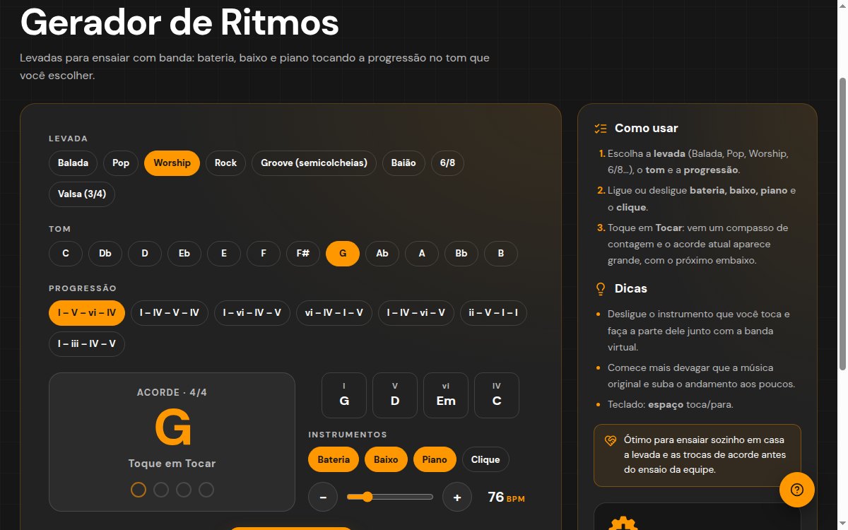 Gerador de Ritmos no computador